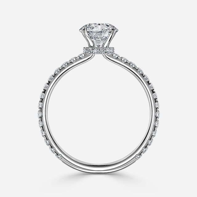 Eliana White Gold Engagement Ring