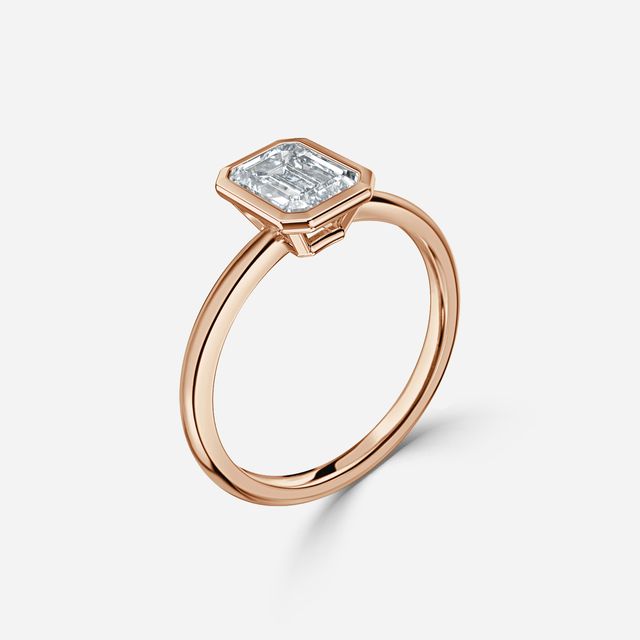 Chloe Rose Gold Engagement Ring