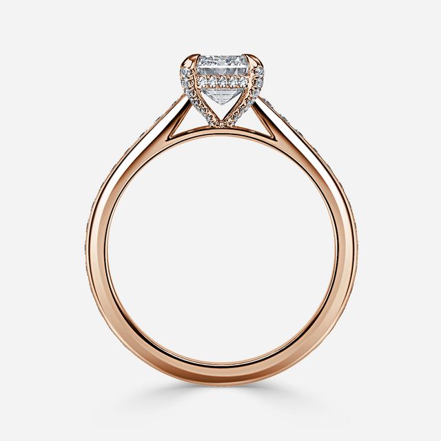 Alexandra Rose Gold Engagement Ring