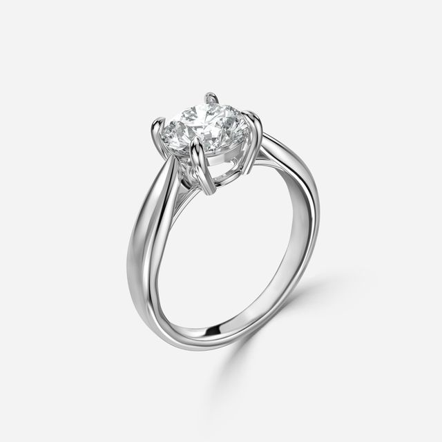 Vera Platinum Engagement Ring