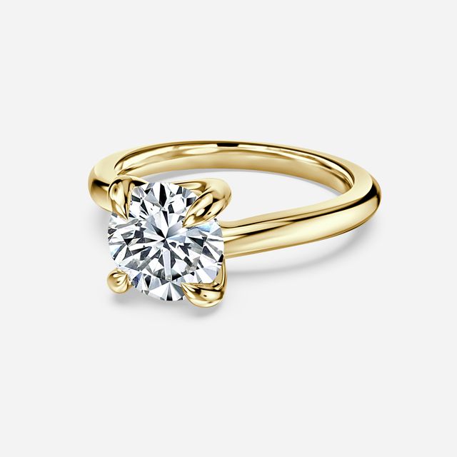 Kiana Yellow Gold Engagement Ring