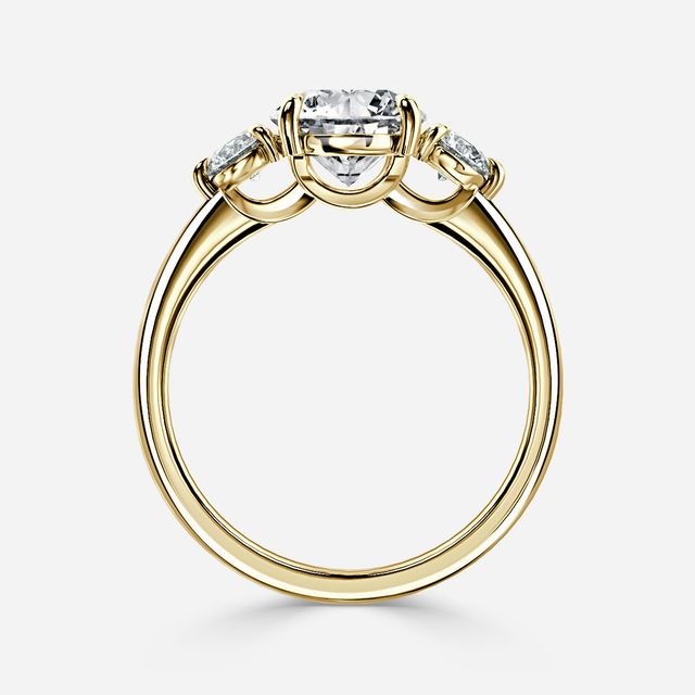 Cairo Yellow Gold Engagement Ring