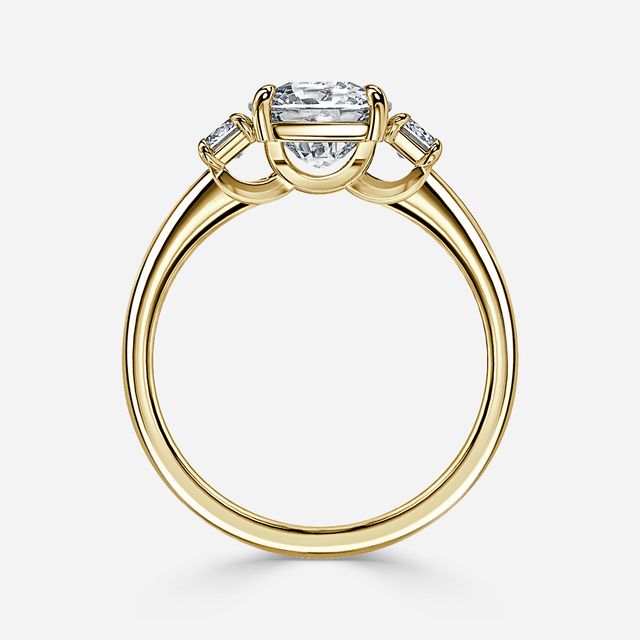 Cairo Yellow Gold Engagement Ring