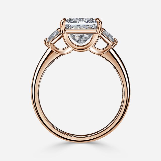 Jemima Rose Gold Unique Engagement Ring