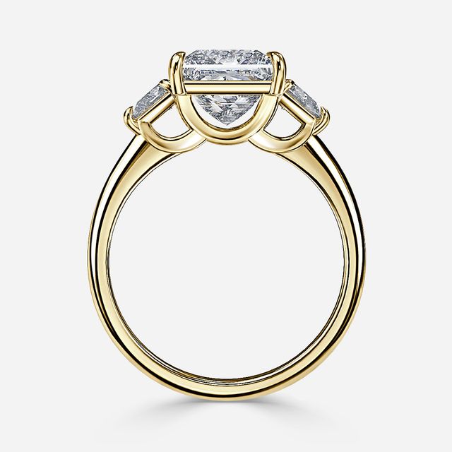 Jemima Yellow Gold Unique Engagement Ring