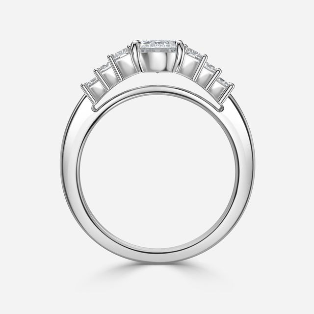 Esme Platinum Trilogy Engagement Ring