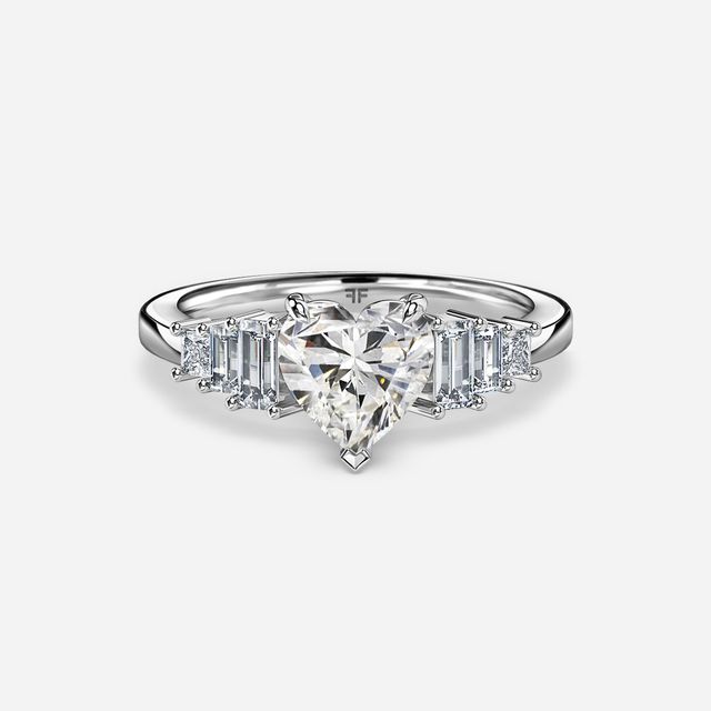 Esme Platinum Trilogy Engagement Ring