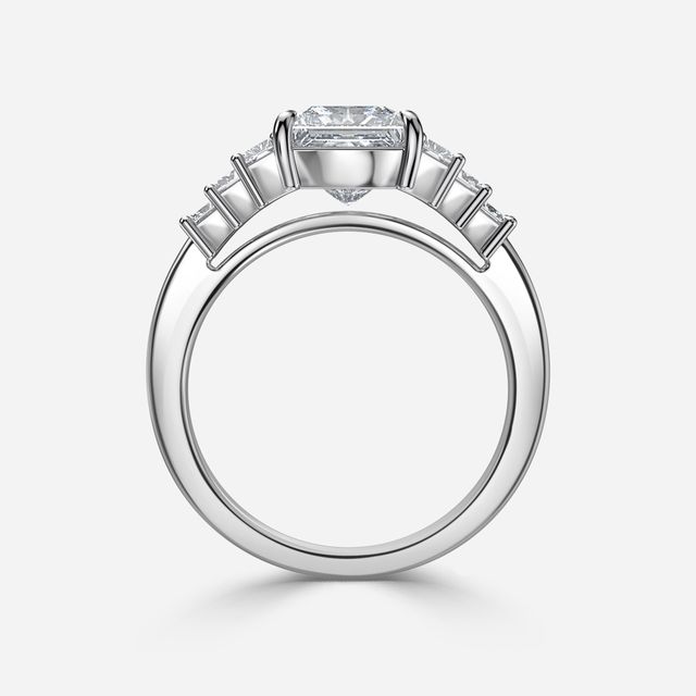 Esme Platinum Trilogy Engagement Ring