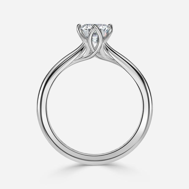 Elswin Platinum Solitaire Engagement Ring