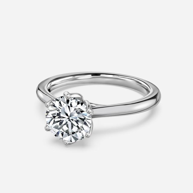Elswin Platinum Solitaire Engagement Ring