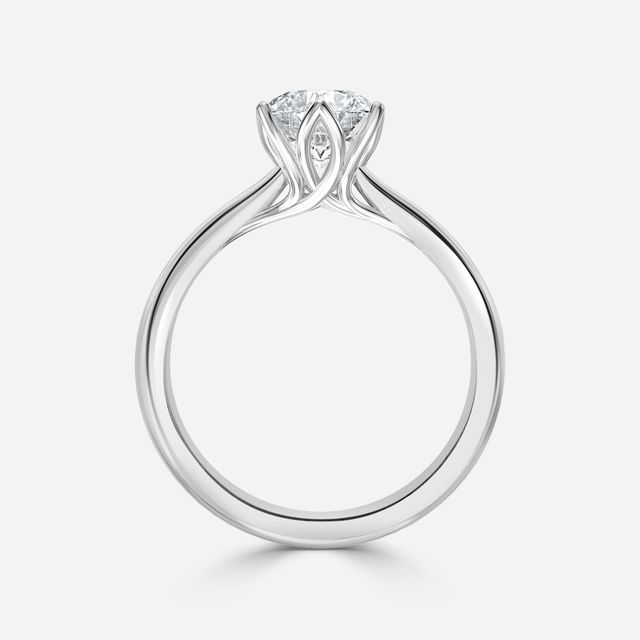 Elswin Platinum Solitaire Engagement Ring