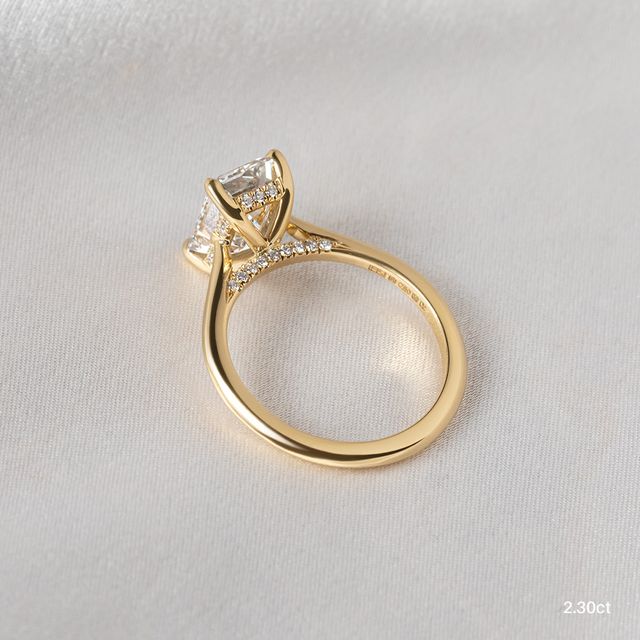 Juliette Yellow Gold Engagement Ring