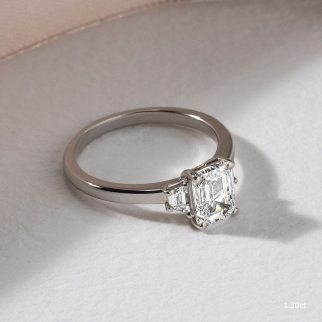 Treya Platinum Engagement Ring