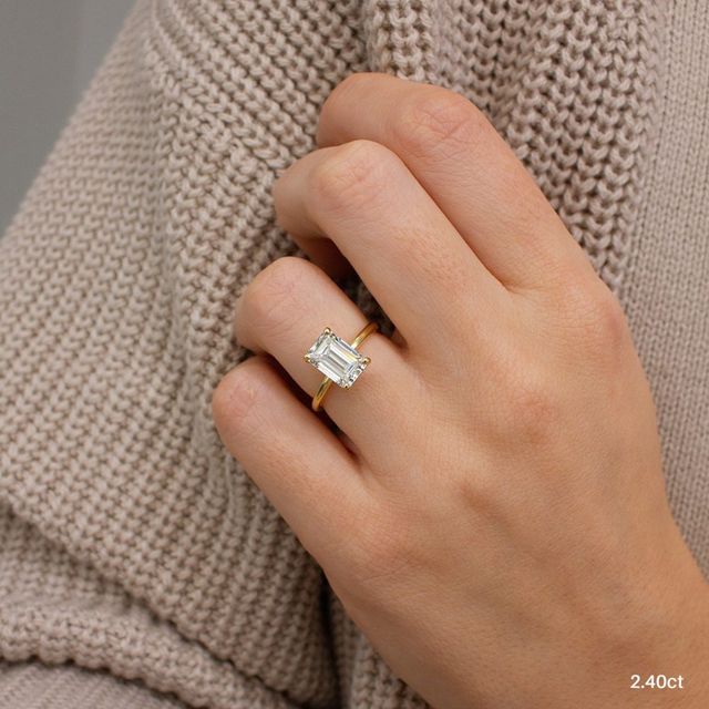 Kate Yellow Gold Engagement Ring