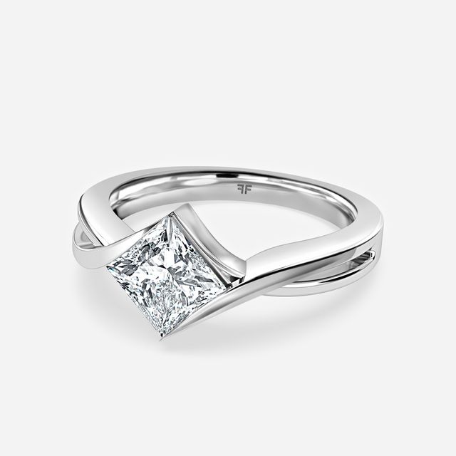 Soraya Platinum Engagement Ring