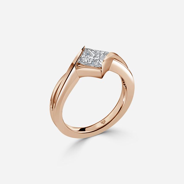 Soraya Rose Gold Engagement Ring