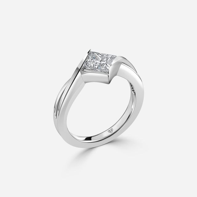 Soraya Platinum Engagement Ring