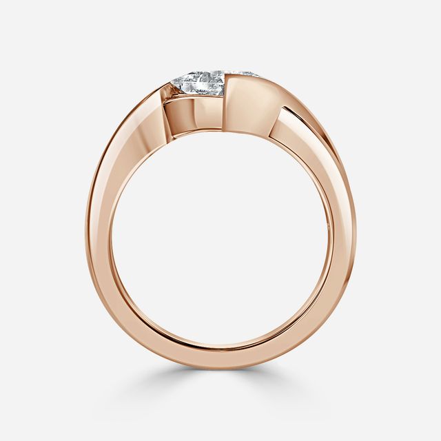 Soraya Rose Gold Engagement Ring