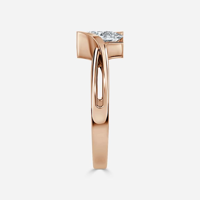 Soraya Rose Gold Engagement Ring