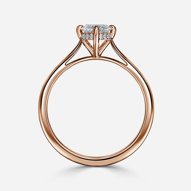 Geraldine Rose Gold Engagement Ring
