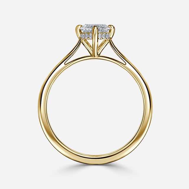Geraldine Yellow Gold Engagement Ring