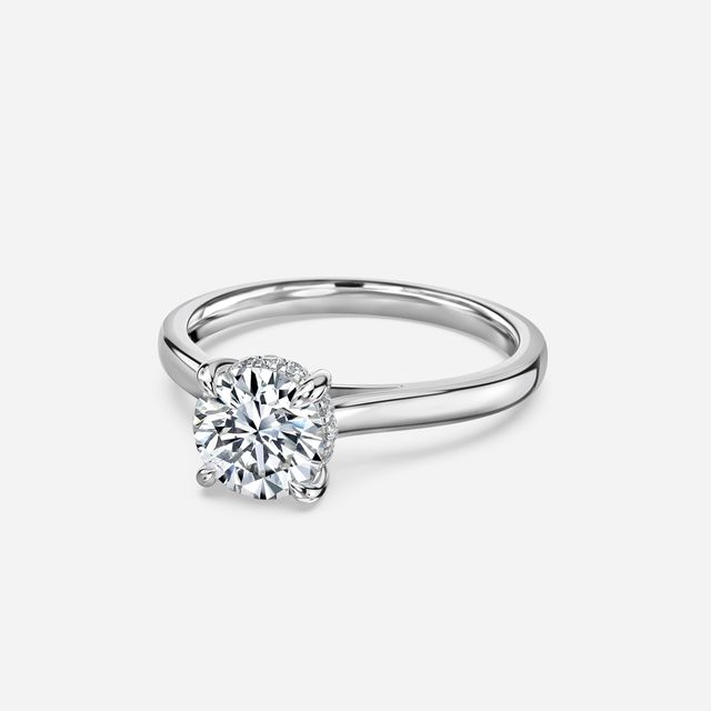 Geraldine White Gold Engagement Ring