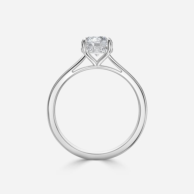 Geraldine White Gold Engagement Ring