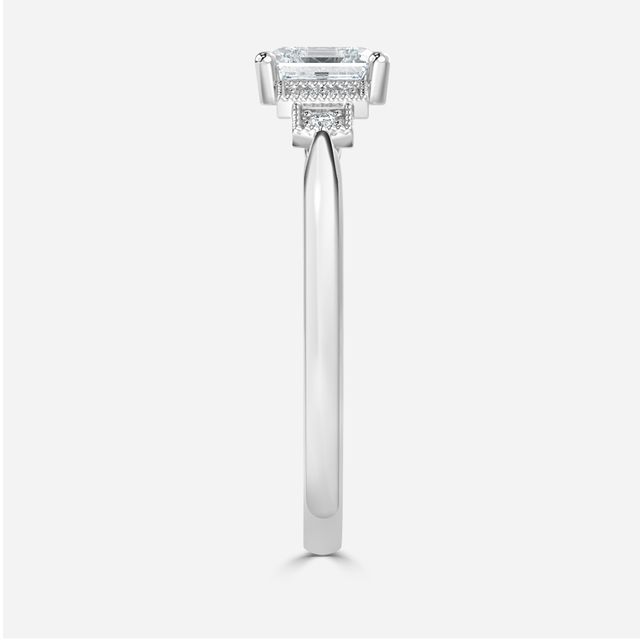 Ayana White Gold Trilogy Engagement Ring