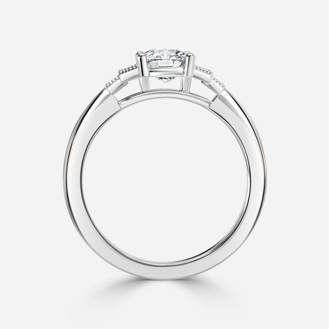 Ayana White Gold Trilogy Engagement Ring