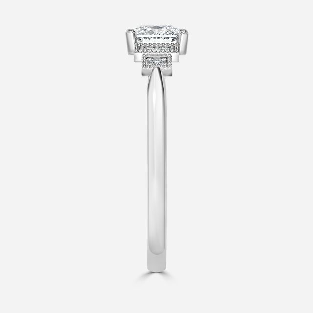 Ayana White Gold Trilogy Engagement Ring
