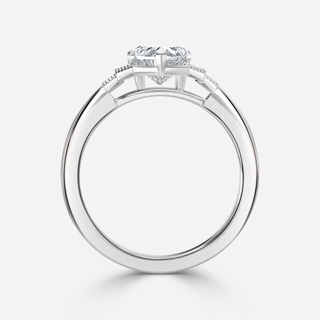 Ayana White Gold Vintage Engagement Ring