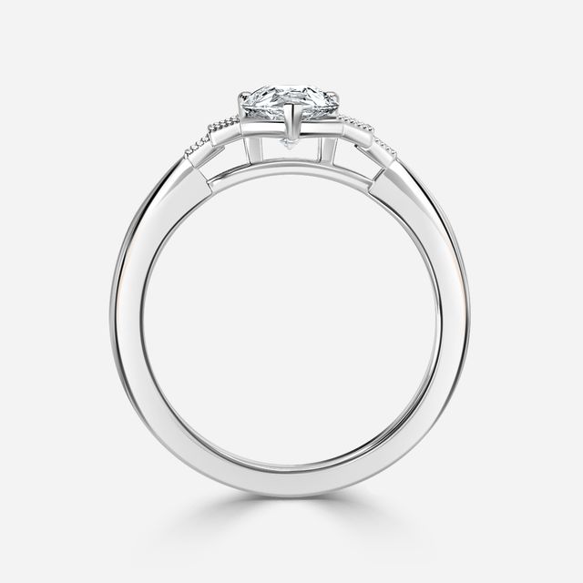 Ayana White Gold Trilogy Engagement Ring