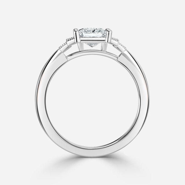 Ayana White Gold Trilogy Engagement Ring