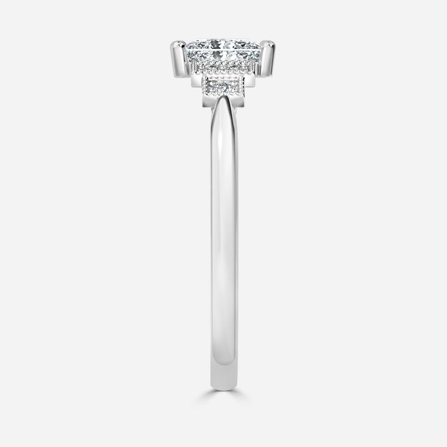 Ayana White Gold Trilogy Engagement Ring