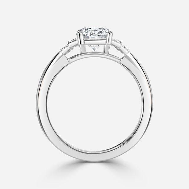 Ayana White Gold Trilogy Engagement Ring
