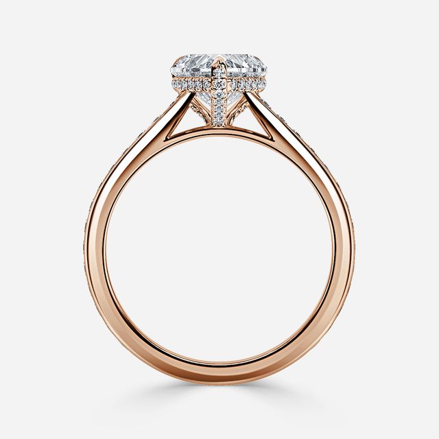 Alexandra Rose Gold Engagement Ring