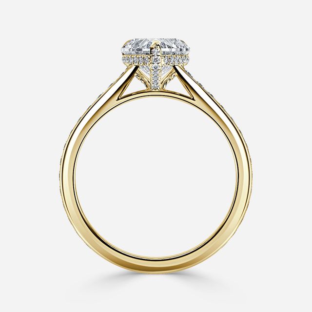 Alexandra Yellow Gold Engagement Ring