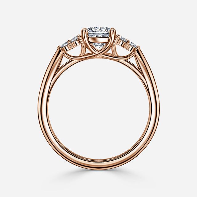 Isabella Rose Gold Engagement Ring