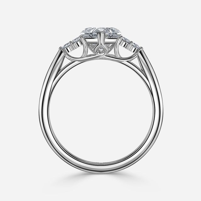 Isabella White Gold Engagement Ring