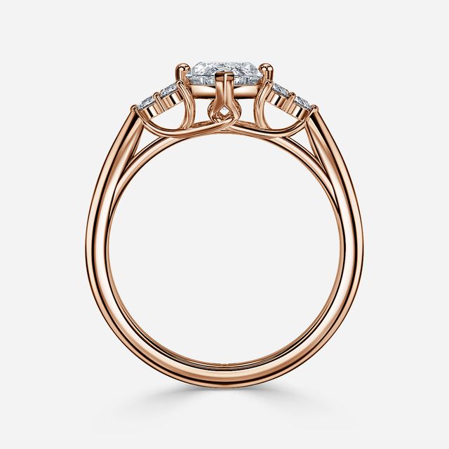 Isabella Rose Gold Engagement Ring