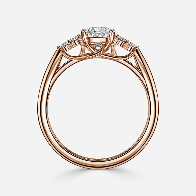 Isabella Rose Gold Engagement Ring