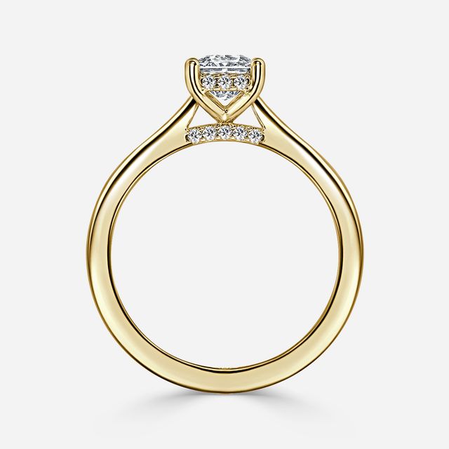 Juliette Yellow Gold Engagement Ring