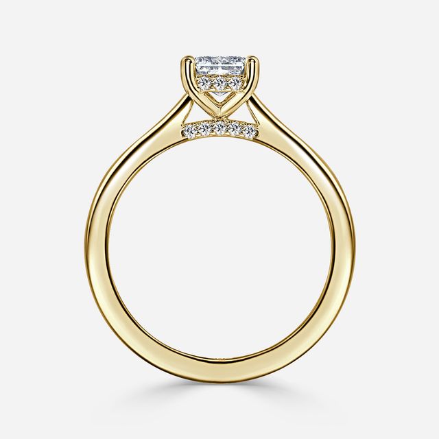 Juliette Yellow Gold Engagement Ring