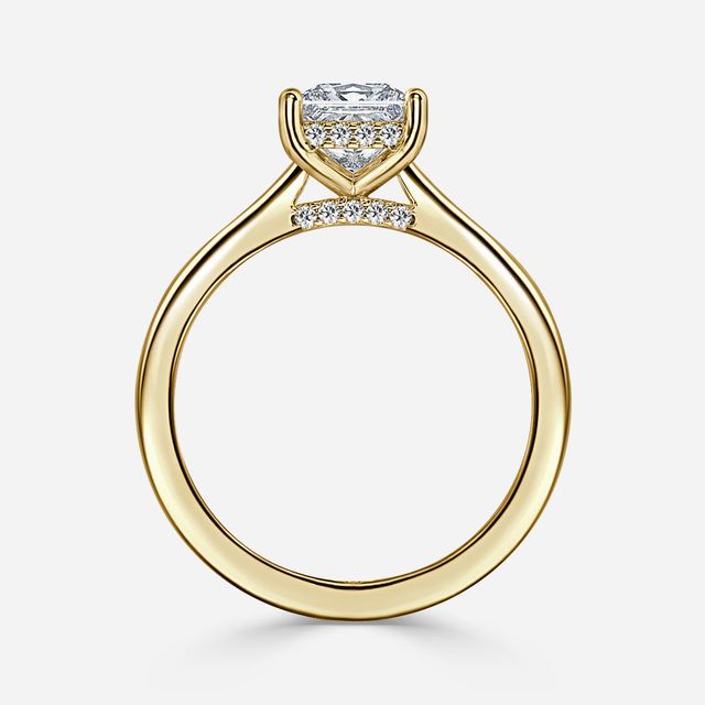 Juliette Yellow Gold Engagement Ring