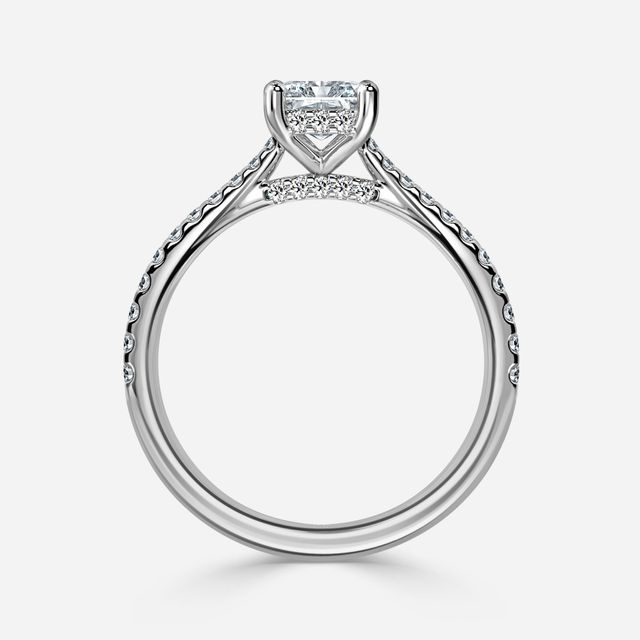 Juliette Pavé White Gold Engagement Ring