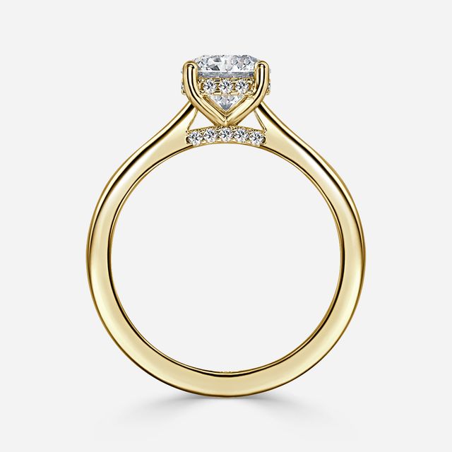 Juliette Yellow Gold Engagement Ring