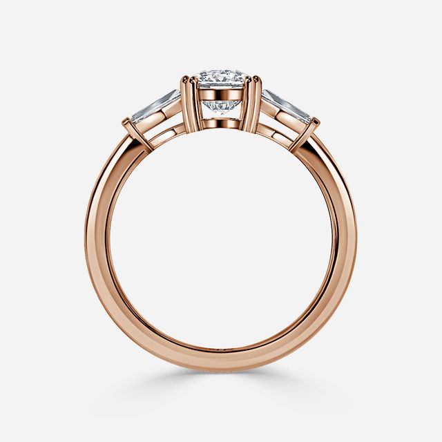 Kenzo Rose Gold Engagement Ring