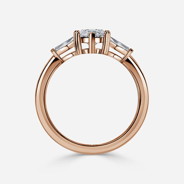 Kenzo Rose Gold Engagement Ring