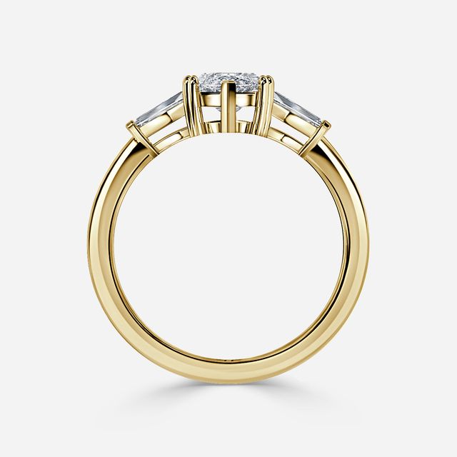 Kenzo Yellow Gold Engagement Ring