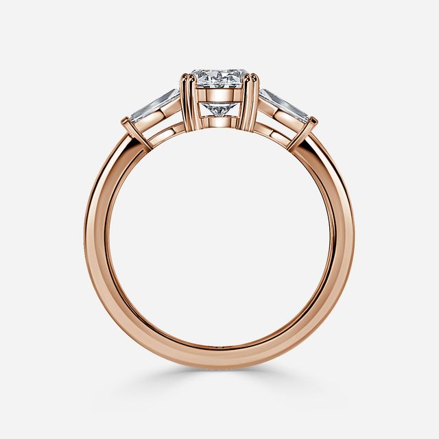 Kenzo Rose Gold Engagement Ring
